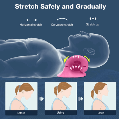 PosturePulse™ Cervical Neck Stretcher Pillow