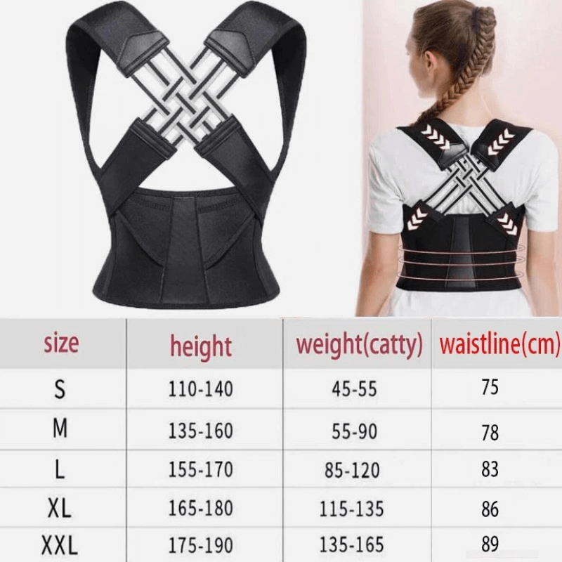 PosturePulse™ Posture Corrector Back Brace